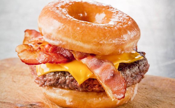 Glazed Donut Burger Recipe