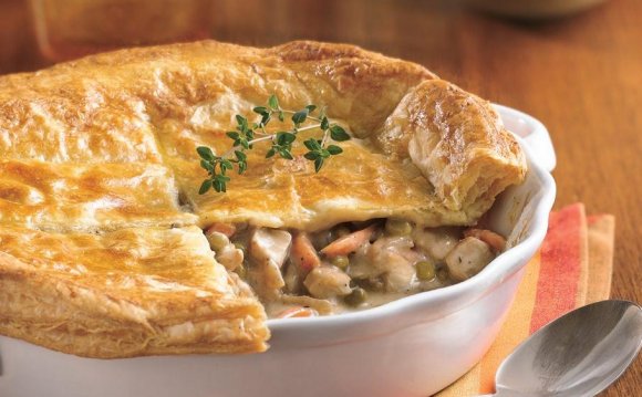 Chicken Pot Pie with Flaky