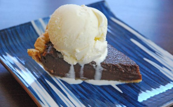 Chocolate Buttermilk Pie is a