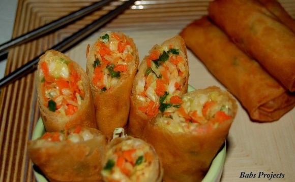 Easy Vegetable Spring Roll