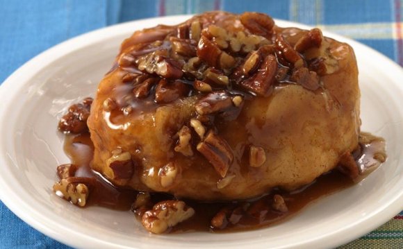 Microwave Caramel Pecan