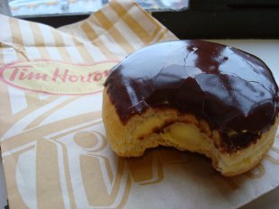 2 Boston Cream donut tim hortons replica recipe better baking bible blog vanilla filling