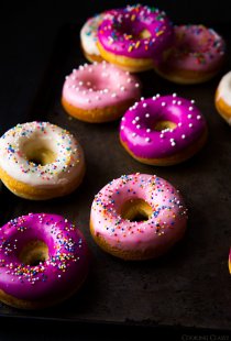 Baked Vanilla Bean Doughnuts  Cooking Classy