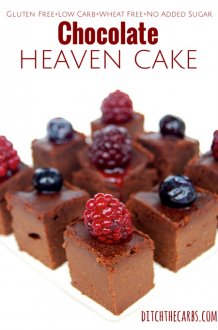 Best Low Carb Chocolate Cake. No added sugar, gluten free, wheat free, grain free and simply divine. This my go to cake for birthdays and celebrations. It has no nuts, gluten free, low carb, sugar free, wheat free, LCHF, HFLC, Banting and primal.  ditchthecarbs.com