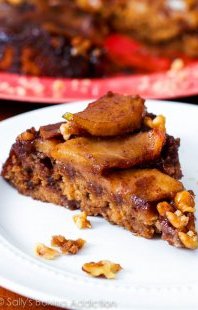 Caramel Apple Upside Down Cake