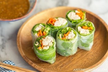 Chicken Spring Rolls | Easy Japanese Recipes at JustOneCookbook.com