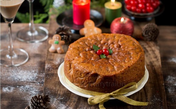 Christmas fruit cake recipe with rum