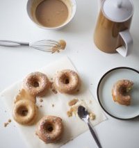 Coffee Glazed Doughnuts