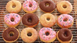 Donuts, Homemade Donuts, No-Knead Donuts, Gemma Stafford, Bigger Bolder Baking, Homemade Dunkin' Donuts, Homemade Krispy Kreme Donuts, Recipes