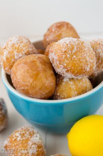 Easy Lemon Donut Holes  crazyforcrust.com