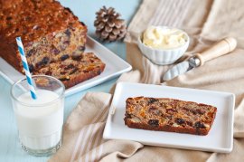 Früchtebrot, German Christmas Fruitcake