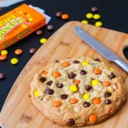 Giant Reese's Pieces Peanut Butter Cookie for 1-2