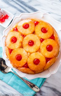 Here is my favorite recipe for Pineapple Upside-Down Cake! sallysbakingaddiction.com