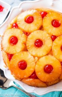 Here is my favorite recipe for Pineapple Upside-Down Cake! sallysbakingaddiction.com