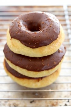 Homemade, No-knead, Baked, Not fried, Donuts, Sprinkle, Glazed, Chocolate, Gemma Stafford, Bigger Bolder Baking, Baking, Baking Videos, Recipes, Hope to make donuts