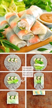 How to Make Vietnamese Rice Paper Rolls