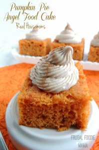 Pumpkin Pie Angel Food Cake  Real Housemoms