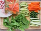 Easy Fresh Spring Rolls recipe