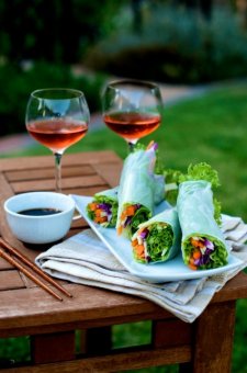 vegetable-spring-rice-paper-rolls