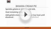 BANANA CREAM PIE | RECIPES TO LEARN | SIMPLE RECIPES