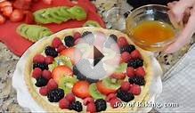 Fruit Tart Recipe Demonstration - Joyofbaking.com