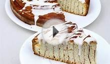 GIANT CINNAMON ROLL CAKE