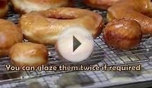 Glazed Donuts - Eggless Baking Recipe