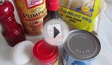 Mini Pumpkin Pie/ Thanksgiving Special / Recipe#83