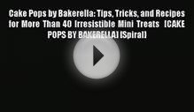[PDF Download] Cake Pops by Bakerella: Tips Tricks and