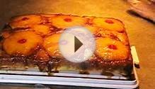 Pineapple Upside Down Cake Recipe Video