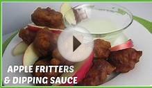 {Recipe} Apple Fritters w/ Dipping Sauce