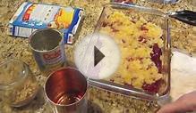 She Dumps A Bunch Of Canned Fruit In A Dish — But The