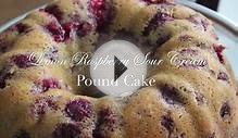 Sour Cream Pound Cake Recipe | Holiday Favorite!