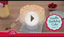 Vanilla Sponge Birthday Cake Recipe - Betty Crocker™